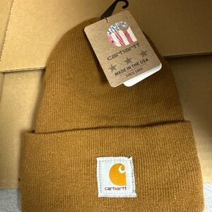 Carhartt Cuffed Knit Beanie - Carhartt Brown